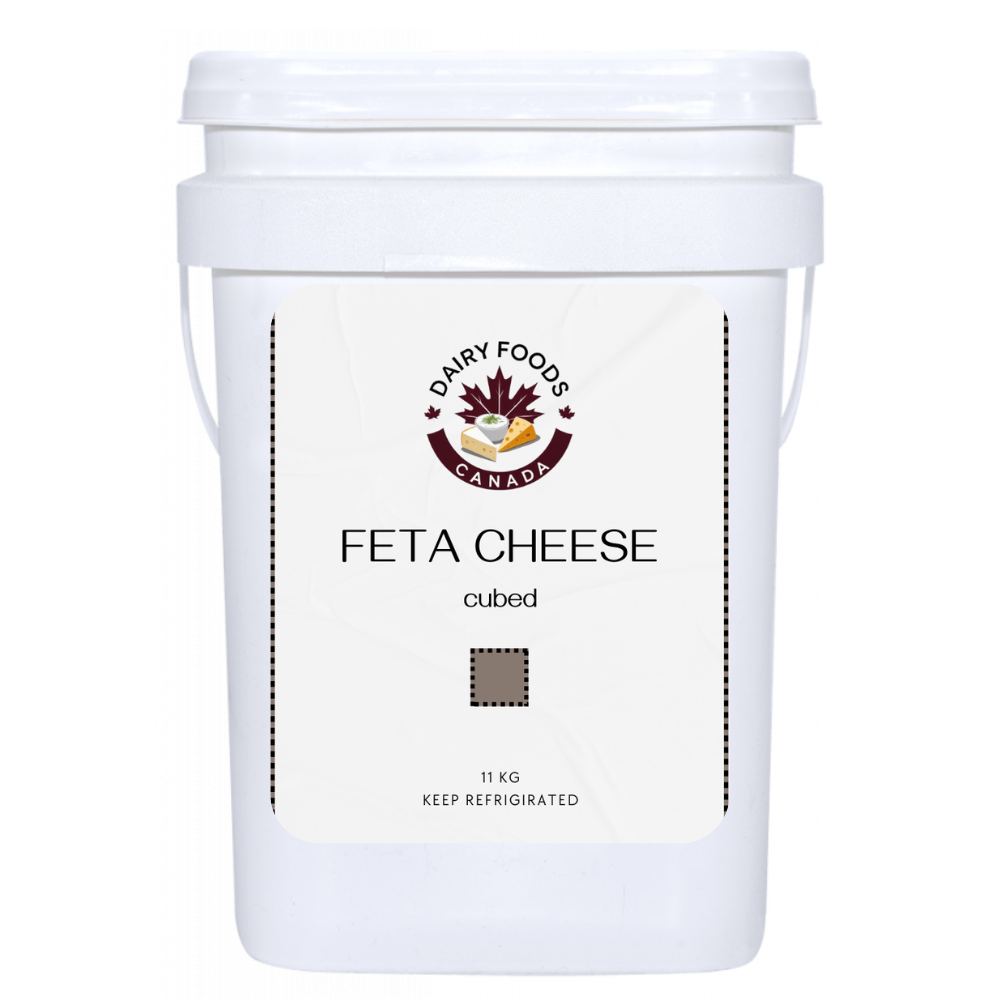 Cubed Feta packaging
